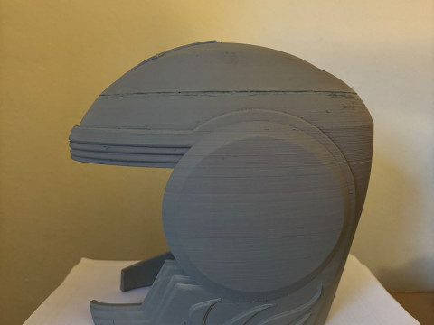 HOT WHEELS LETS RACE HELMET 3D-printmodel