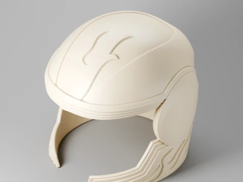 HOT WHEELS LETS RACE HELMET 3D Print Model