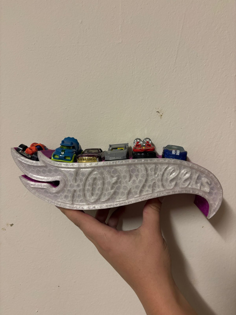 HOTWHEELS CAR DISPLAY LOGO Modelo de Impressão 3D .c4d .max .obj .3ds .fbx .stl .blend