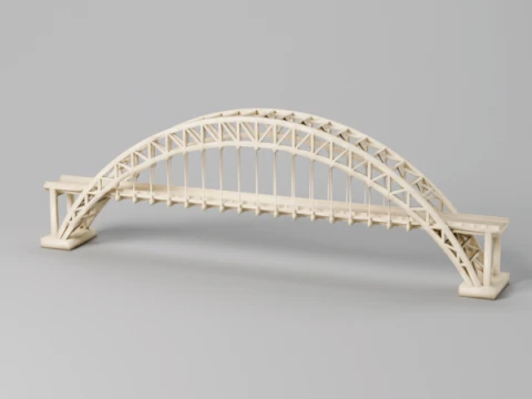 CH MITCHELL BRIDGE 3D Print Model