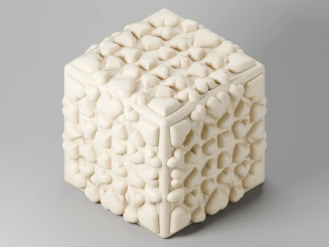 PUFF HEART BOX Modello di stampa 3D