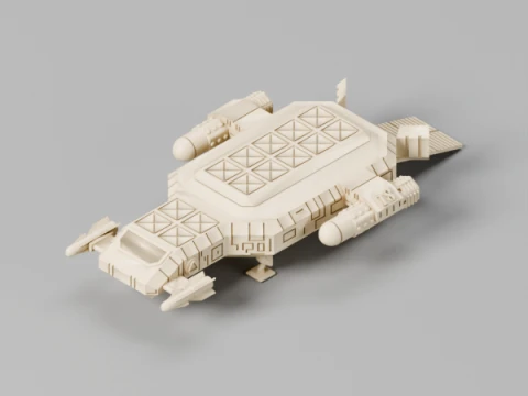 XCOM Avenger 3D Baskı Modeli