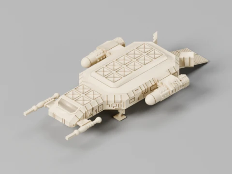 XCOM Avenger 3D Print Model