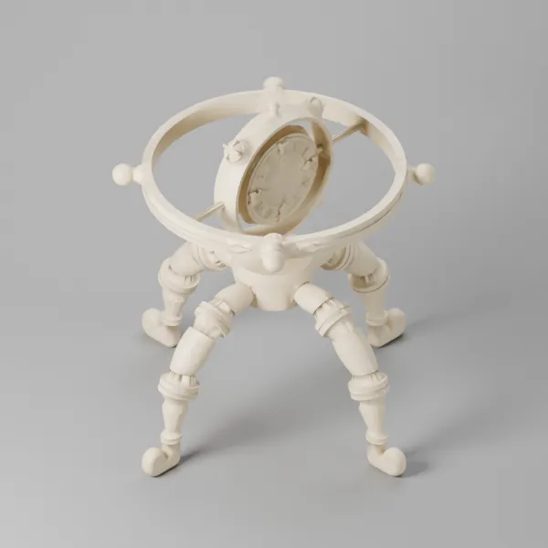 FAIRYTAIL INFINITY CLOCK 3D Print Model .c4d .max .obj .3ds .fbx .stl .blend 