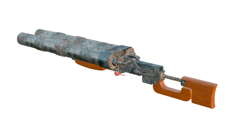 Old Model Concept Game Metro 2033 3D Model .c4d .max .obj .3ds .fbx .stl .blend 