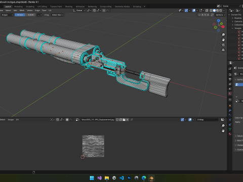 Old Model Concept Game Metro 2033 3D Model