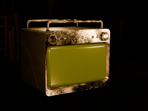 テレビ 3Dモデル