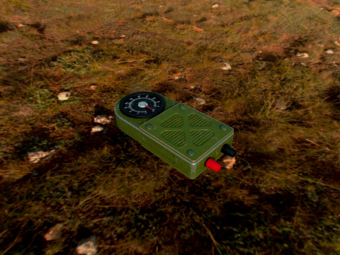 Amper meter 3D-Modell