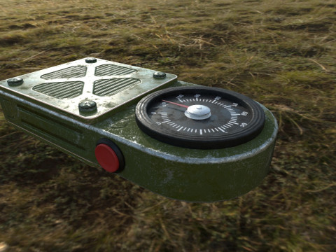 Amper meter 3D 模型