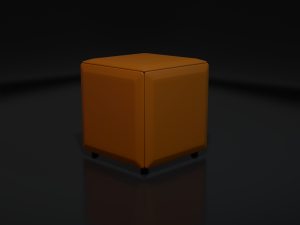 Sofa taburet Modelo 3D