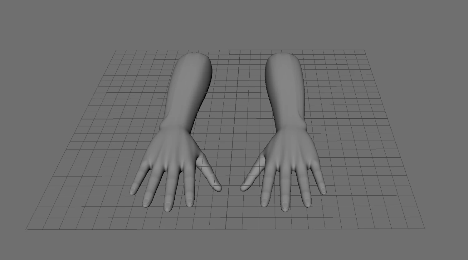 M&atilde;o Modelo 3D .c4d .max .obj .3ds .fbx .stl .blend 