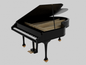 Piano 3D Модель