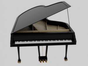 Piano Modello 3D