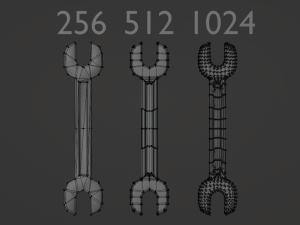 Wrench with Model 3D