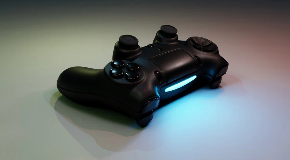 Sony PS4 Gamepad 3D Model .c4d .max .obj .3ds .fbx .stl .blend