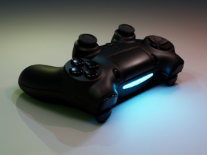 Sony PS4 Gamepad 3D Model