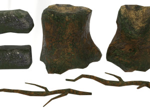 Forest pack 3D Model