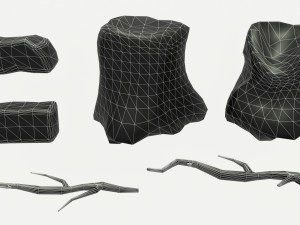 Forest pack 3D Model