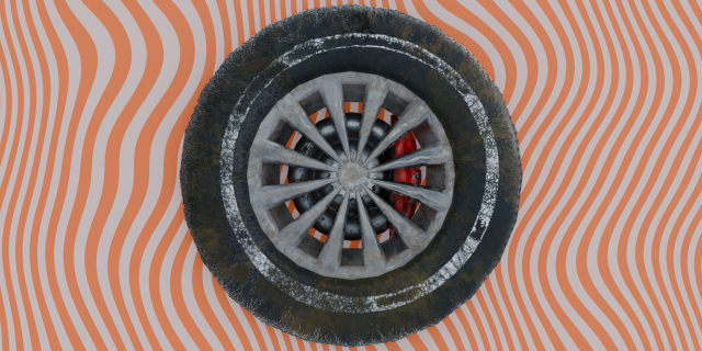 Wheel Model 3D .c4d .max .obj .3ds .fbx .stl .blend 