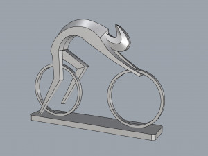CYCLIST 3D Принт Модель