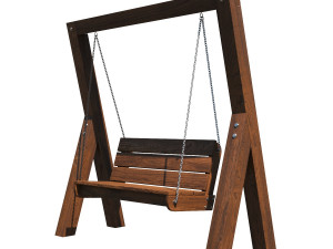 Garden swing Rosewood Modelo 3D