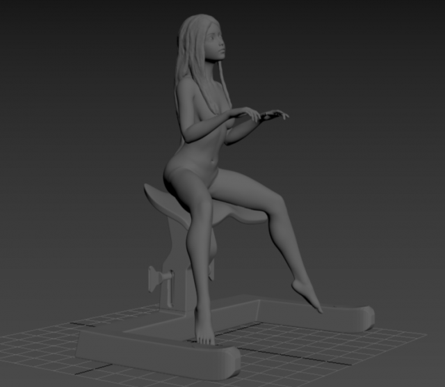 Phone Stand erotic 3D-printmodel .c4d .max .obj .3ds .fbx .stl .blend