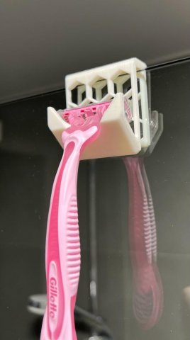 Razor holder 6 8 10mm glass shower 3D प्रिंट मॉडल .c4d .max .obj .3ds .fbx .stl .blend 