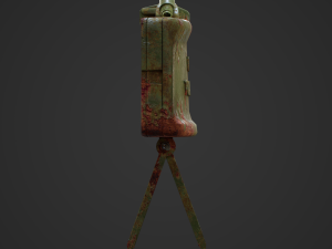 M18A1 Claymore Mine 3D Game Ready Model 3D 모델