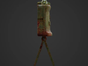 M18A1 Claymore Mine 3D Game Ready Model 3D Model