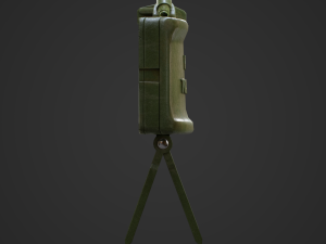 M18A1 Claymore Mine 3D Game Ready Model 3D 모델