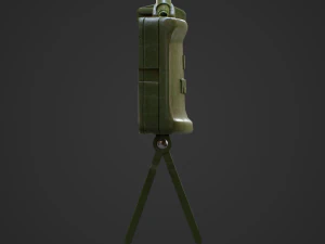M18A1 Claymore Mine 3D Game Ready Model 3D Model