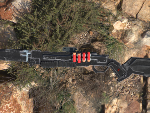 Shotgun 3D Модель