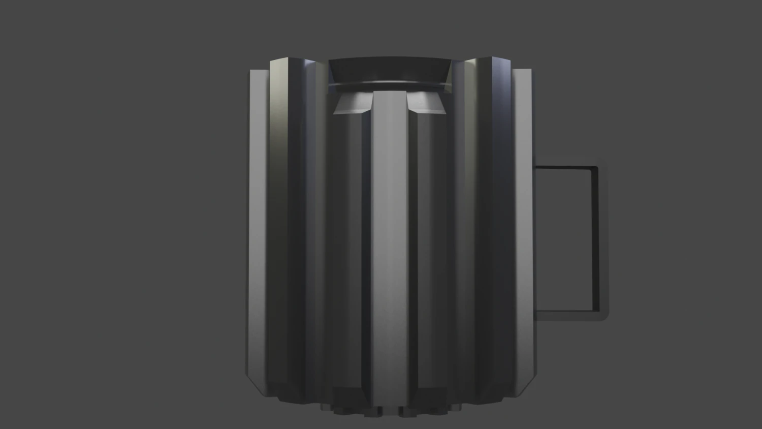 Cup gear 3D Model .c4d .max .obj .3ds .fbx .stl .blend 
