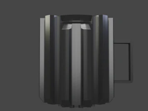 कप गियर 3D मॉडल