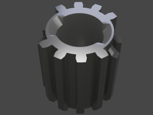 Cup gear 3D Model