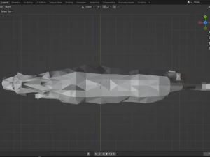 LowPolarPanther 3D Model