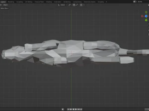 LowPolarPanther 3D Model