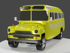 Bus Chevrolet 6500 3D Model