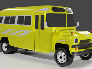 Bus Chevrolet 6500 3D Model