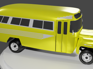 Bus Chevrolet 6500 3D Model