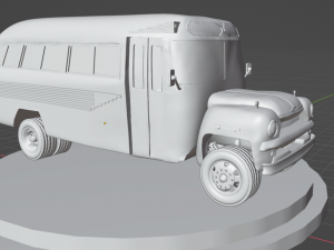 Bus Chevrolet 6500 3D Model