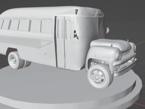 Bus Chevrolet 6500 3D Model