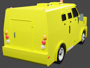 Strong car Mercedes Benz 712e 3D Print Model