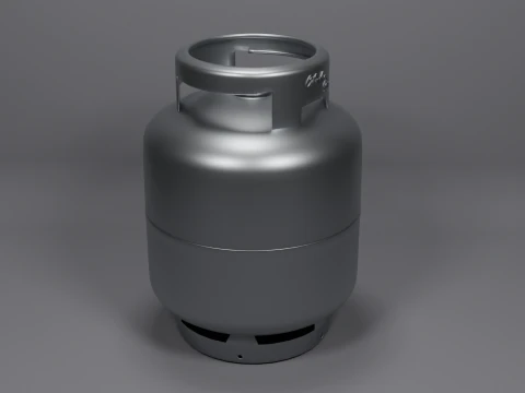 Silinder Gas Model 3D