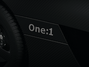 Koenigsegg One 1 Full Exposed Carbon - Interior and Engine Bay 3D Model