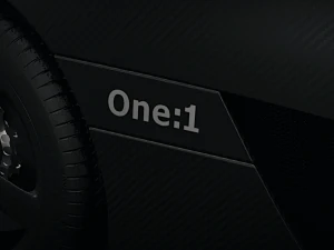 Koenigsegg One 1 Full Exposed Carbon - Interior and Engine Bay 3D Model