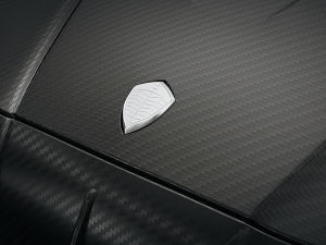 Koenigsegg One 1 Full Exposed Carbon - Interior and Engine Bay 3D Model