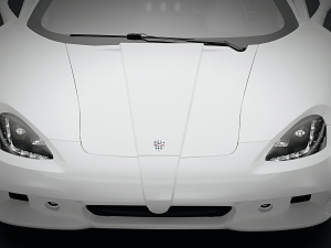 SSC Ultimate Aero 2010 Full White Paint - Interior Included 3D Model