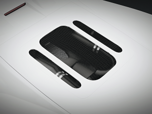 SSC Ultimate Aero 2010 Full White Paint - Interior Included 3D Model