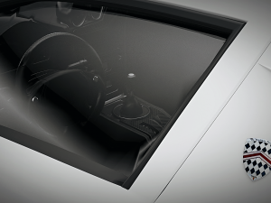 SSC Ultimate Aero 2010 Full White Paint - Interior Included 3D Model